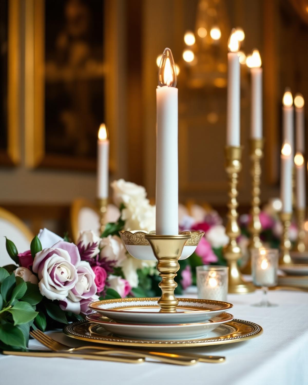 Elegant tablescape