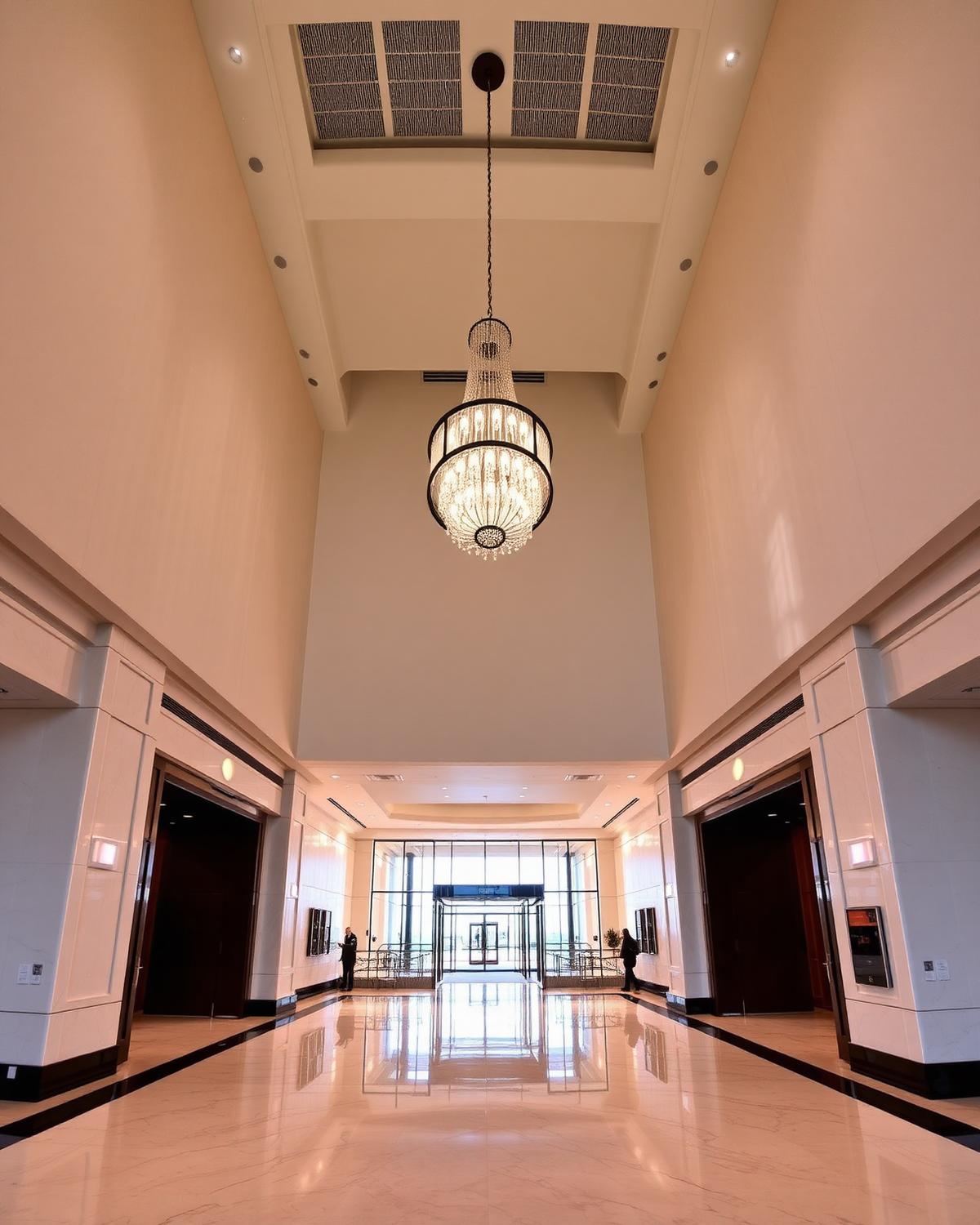 Grand entrance lobby